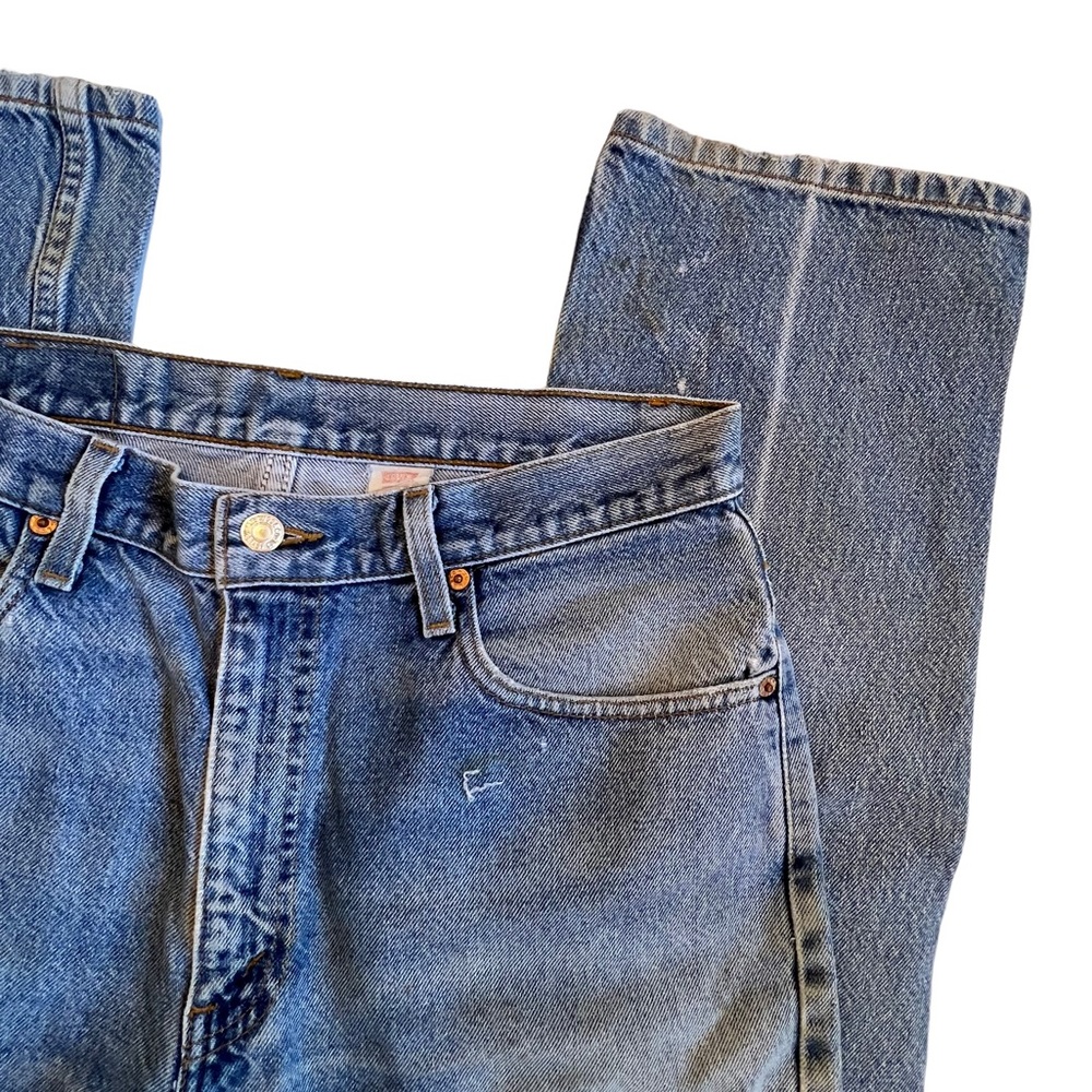 Levi’s 505 Vintage Retro Thrashed Y2k Straight Le… - image 4
